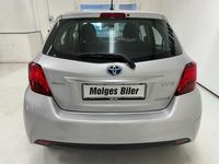 Brugt Toyota Yaris Hybrid H1 100 HK (73 kW) 2016 Sølvmetal Hatchback