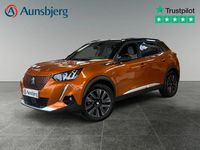 Brugt Peugeot e-2008 GT 100 kW (136 HK) 2022 Orange metal SUV