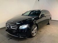 Brugt Mercedes E220 AMG line 194 HK (142 kW) 2017 Sort Stationcar