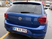 Brugt VW Polo Highline 115 HK (84 kW) 2019 Blå Hatchback