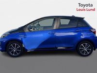 brugt Toyota Yaris Hybrid 1,5 Hybrid H3 Premiumpakke E-CVT 100HK 5d Trinl. Gear A+++