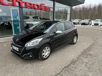 Brugt Peugeot 208 100 HK (73 kW) 2016 Sort metal Hatchback