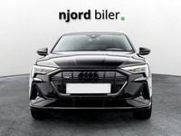 Brugt Audi e-tron S-Line 300 kW (408 HK) 2019 Sort SUV