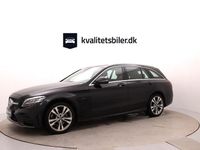 Brugt Mercedes C300e AMG line 306 HK (225 kW) 2020 Sort Stationcar
