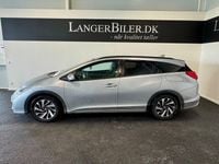 Brugt Honda Civic Comfort 120 HK (88 kW) 2016 Gråmetal Stationcar