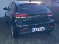 Brugt Kia Rio 99 HK (72 kW) 2018 Sort Hatchback