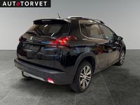 Brugt Peugeot 2008 Desire Sky 100 HK (73 kW) 2017 Sort SUV