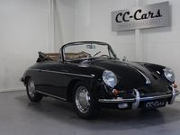 Brugt Porsche 356 1965 Sort Cabriolet