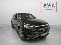 Brugt Mercedes EQC400 AMG line 300 kW (408 HK) 2020 Sortmetal SUV