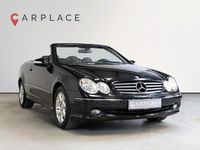 Brugt Mercedes CLK240 Elegance 170 HK (125 kW) 2003 Sortmetal Cabriolet