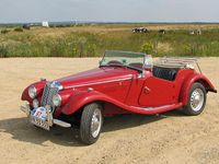 Brugt MG Midget 56 HK (41 kW) 1953 Rød Cabriolet