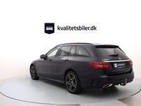 brugt Mercedes C300e T 2,0 B/EL AMG Line Night Edition 9G-Tronic 320HK Stc Aut.