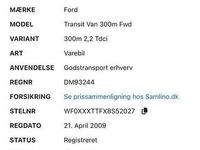Brugt Ford Transit 116 HK (85 kW) 2009 Van