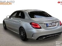 brugt Mercedes C220 d 2,0 CDI AMG Line 9G-Tronic 194HK Aut.