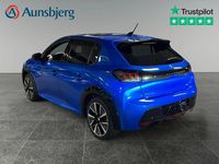 Brugt Peugeot e-208 GT 100 kW (136 HK) 2022 Blå metal Hatchback