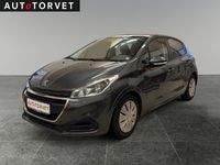 Brugt Peugeot 208 100 HK (73 kW) 2016 Koksmetal Hatchback