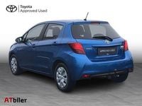 Brugt Toyota Yaris Style 69 HK (50 kW) 2015 Blå Hatchback