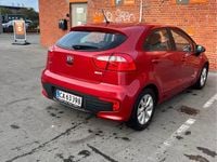 Brugt Kia Rio 83 HK (61 kW) 2015 Rød Sedan