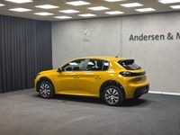 Brugt Peugeot e-208 100 kW (136 HK) 2023 Gul Hatchback