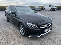 brugt Mercedes C220 2,2 BlueTEC AMG Line stc. aut.