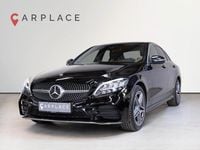 Brugt Mercedes C300e AMG line 306 HK (225 kW) 2019 Sort Sedan
