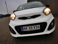 Brugt Kia Picanto 68 HK (50 kW) 2013 Hvid Hatchback