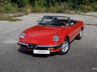 Brugt Alfa Romeo Spider 1988 Rød Cabriolet