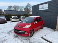 Brugt Peugeot 107 68 HK (50 kW) 2006 Rød Hatchback