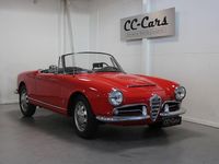 Brugt Alfa Romeo Giulia 1963 Rød