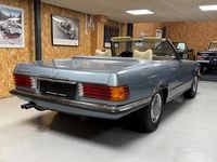 Brugt Mercedes SL450 1977 Lysblåmetal Cabriolet