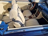 Brugt Mercedes SL280 107 HK (78 kW) 1976 Blå Cabriolet