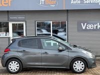 Brugt Peugeot 208 Desire Sky 100 HK (73 kW) 2017 Koksmetal Hatchback