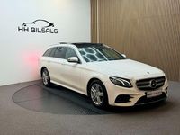Brugt Mercedes E220 AMG line 194 HK (142 kW) 2019 Hvid Stationcar