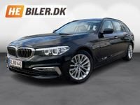 Brugt BMW 520 Luxury Line 190 HK (139 kW) 2018 Sortmetal Stationcar