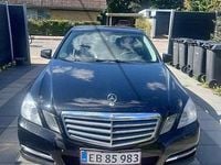 Brugt Mercedes E200 136 HK (100 kW) 2013 Sort Sedan
