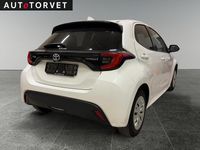 Brugt Toyota Yaris Hybrid H3 116 HK (85 kW) 2021 Hvid Hatchback