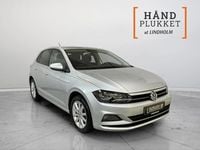Brugt VW Polo Comfortline 95 HK (69 kW) 2019 Sølvmetal Hatchback