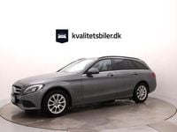Brugt Mercedes C200 Business 184 HK (135 kW) 2017 Gråmetal Stationcar