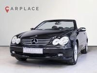 Brugt Mercedes CLK240 Elegance 170 HK (125 kW) 2003 Sortmetal Cabriolet