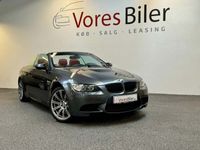 brugt BMW M3 Cabriolet 4,0 DKG