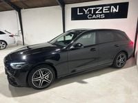 Brugt Mercedes C300e AMG line 313 HK (230 kW) 2022 Sortmetal Stationcar