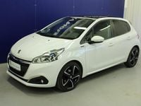 Brugt Peugeot 208 Signature Sky 100 HK (73 kW) 2018 Hvid Hatchback