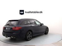 brugt Mercedes C300e T 2,0 B/EL AMG Line Night Edition 9G-Tronic 320HK Stc Aut.