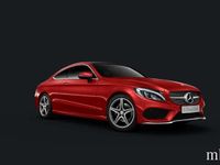Brugt Mercedes C220 AMG line 170 HK (125 kW) 2016 Rødmetal Coupe