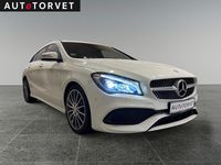 Brugt Mercedes CLA200 Shooting Brake AMG line 136 HK (100 kW) 2017 Hvid Stationcar