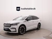 Brugt Skoda Enyaq iV SportLine 194 kW (265 HK) 2023 Hvidmetal SUV
