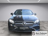 Brugt Mercedes E450 AMG line 367 HK (269 kW) 2020 Obsidiansort metallic Cabriolet