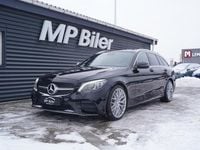 Brugt Mercedes C300 AMG line 245 HK (180 kW) 2019 Sortmetal Stationcar
