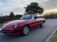 Brugt Alfa Romeo Spider 116 HK (85 kW) 1986 Cabriolet