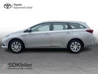 Brugt Toyota Auris Touring Sports H2 136 HK (100 kW) 2015 Sølvmetal Stationcar